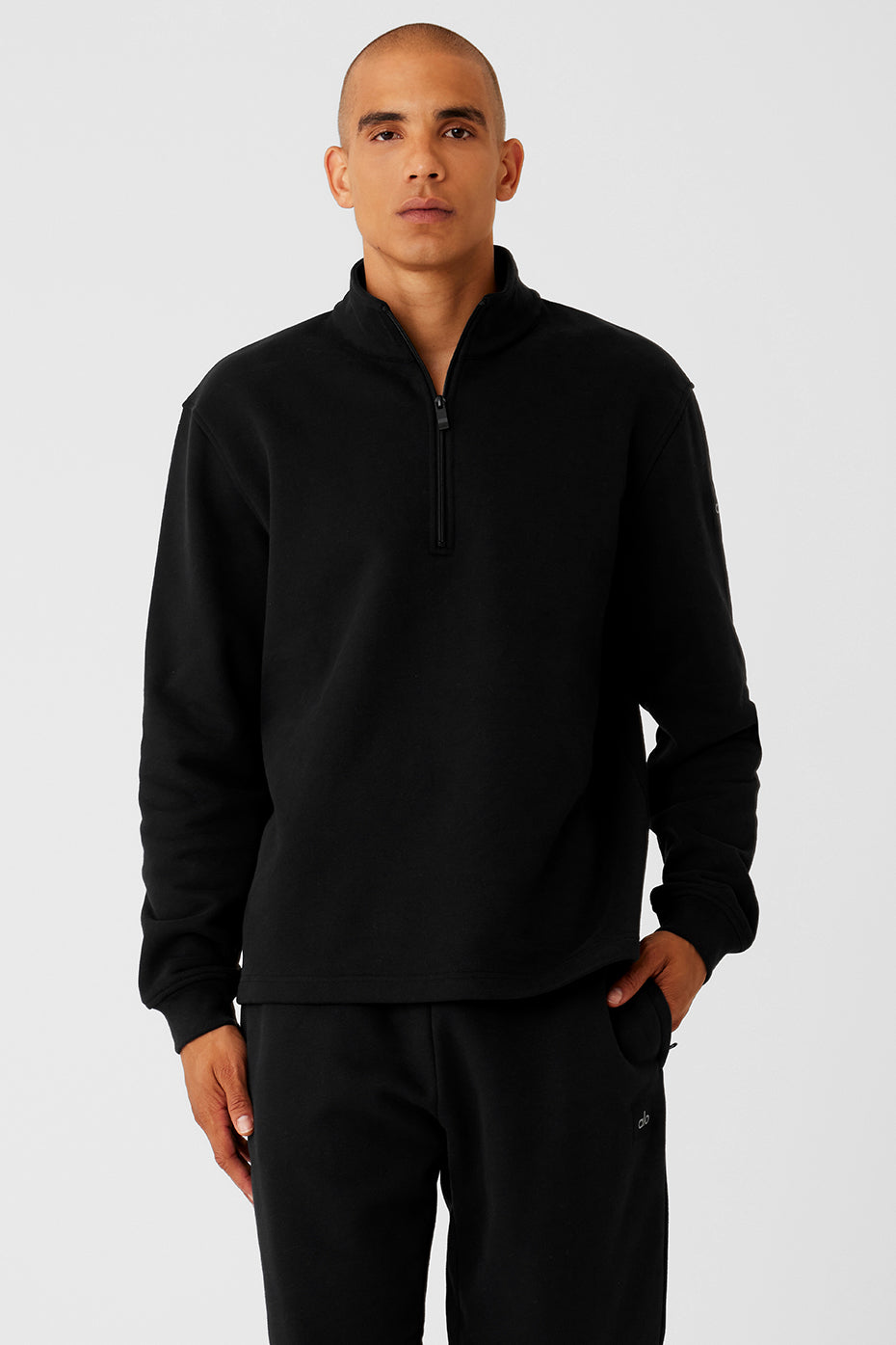 ALO Yoga Men's Impel Sweatshirt Black Size Medium M NWT $130