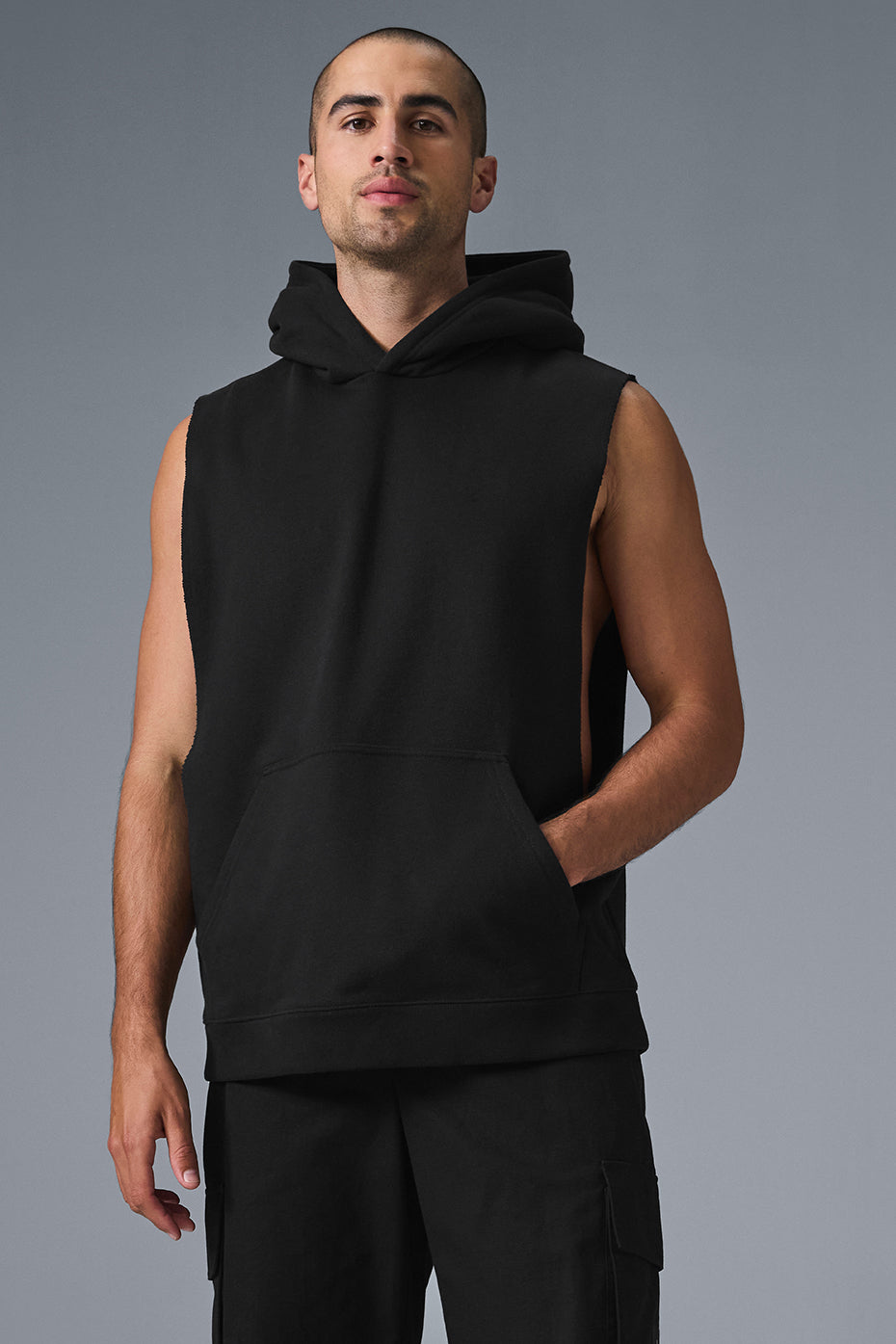 Purchases Alo sleeveless cropped hoodie