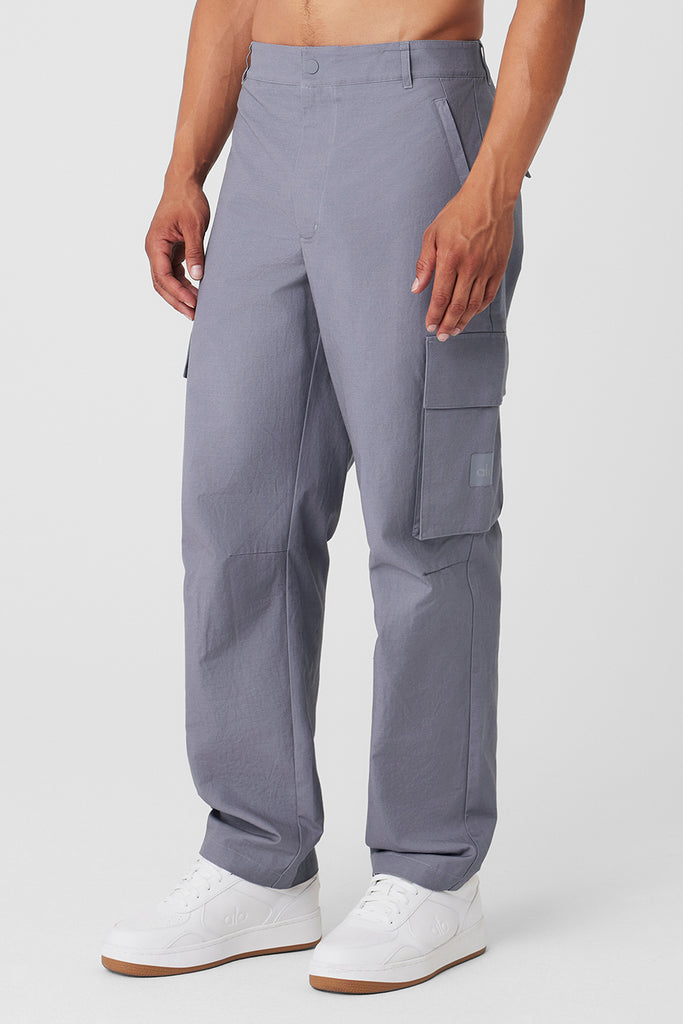 Kendall Side Zip Slim Pants Blue