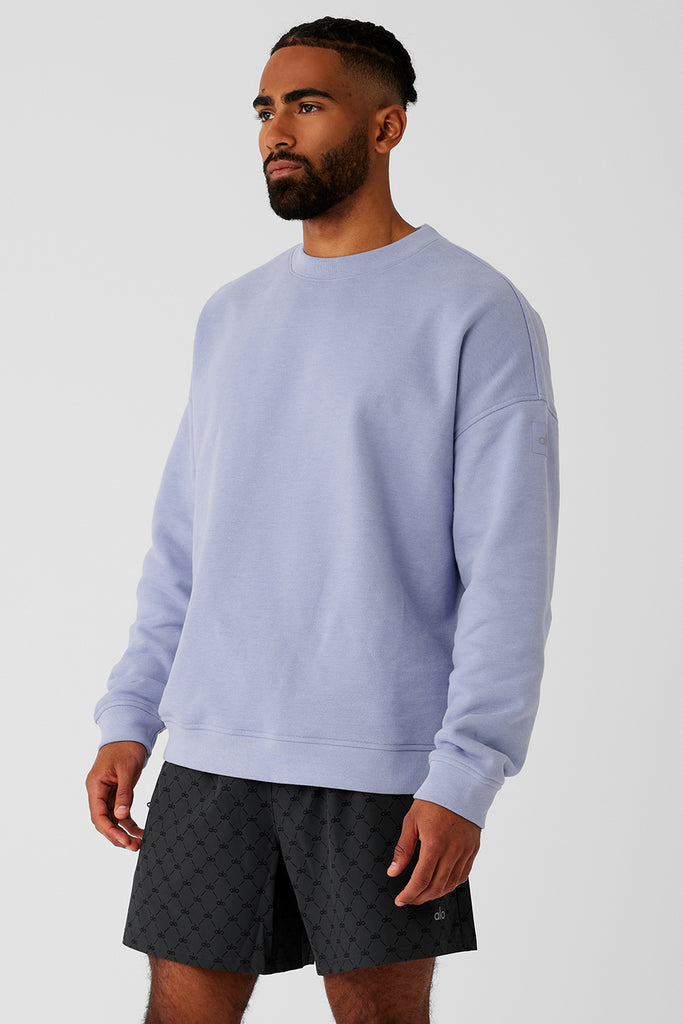Renown Heavy Weight Crew Neck Pullover - Athletic Heather Grey