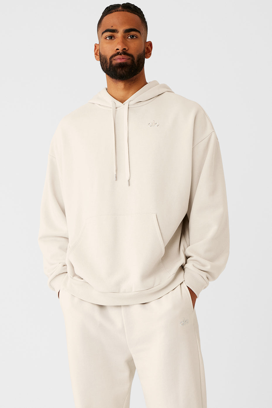 Accolade Hoodie in White by Alo Yoga - International Design Forum