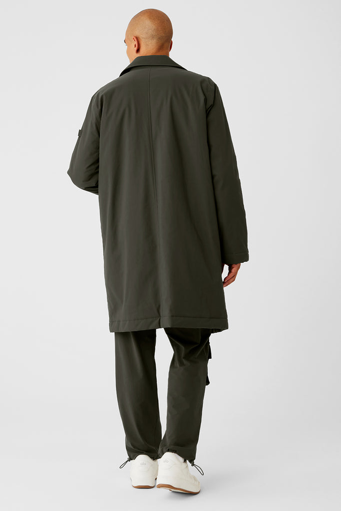 Signature Overcoat Stealth Green Alo Yoga