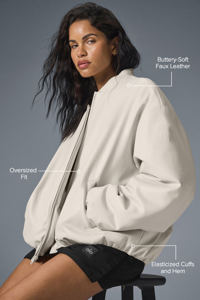 ALO YOGA online Field Jacket mesh oversized bomber