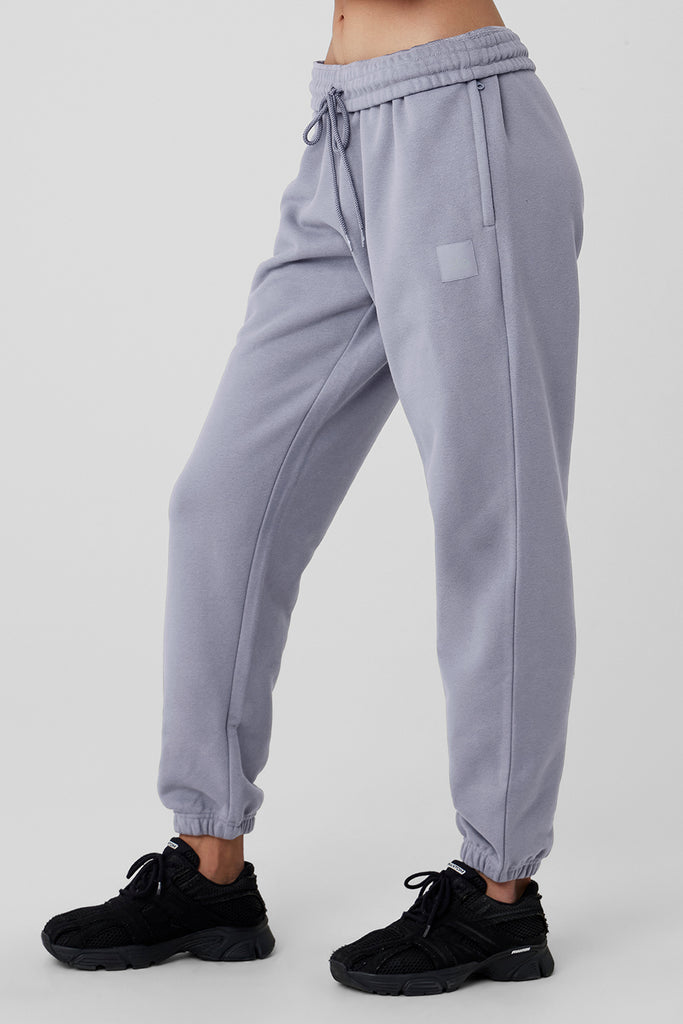 Cuffed Renown Heavy Weight Sweatpant - Athletic Heather Grey