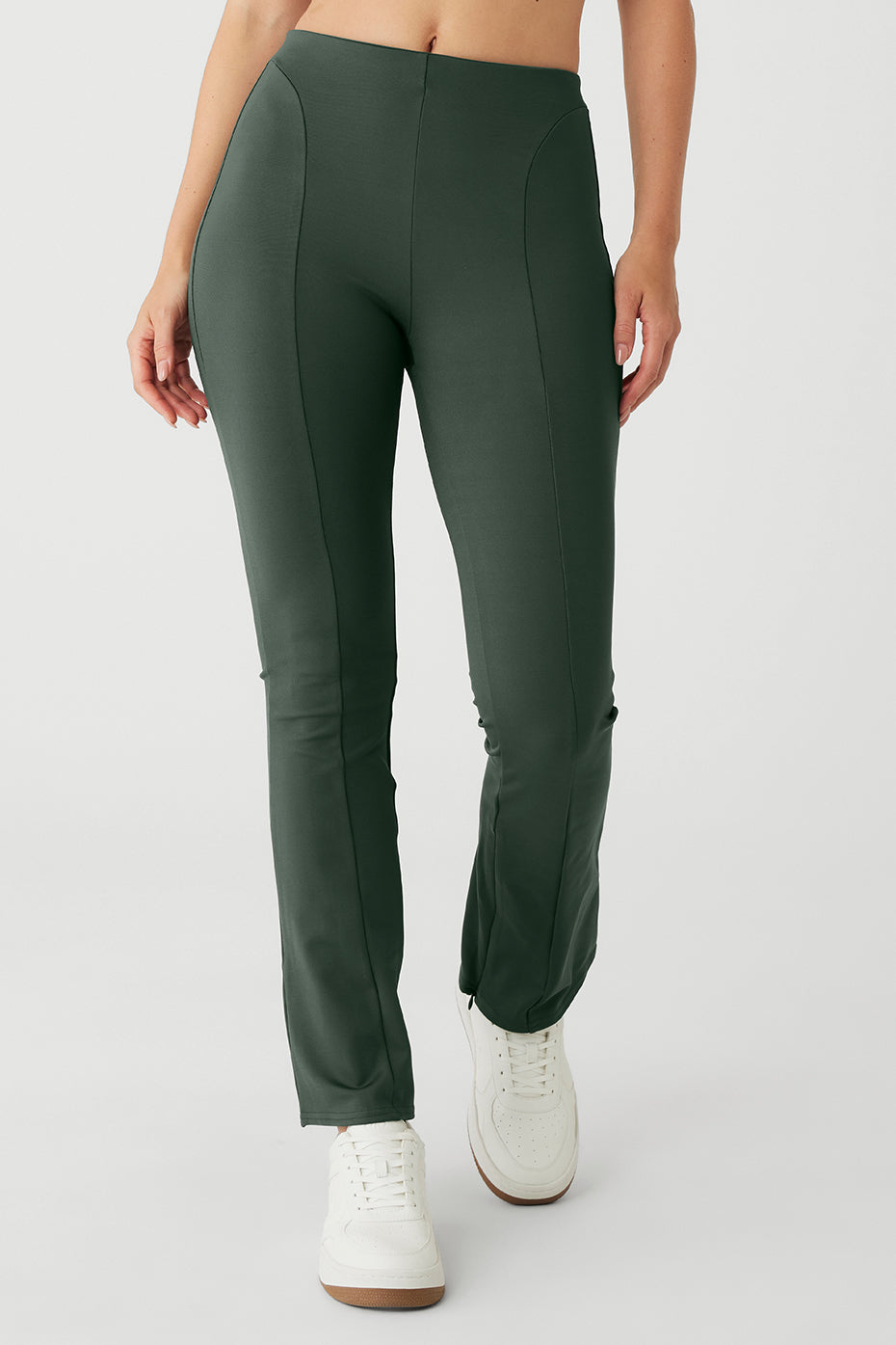 Pants & Jumpsuits, Lululemon Dark Green Leggings Capris Size 6