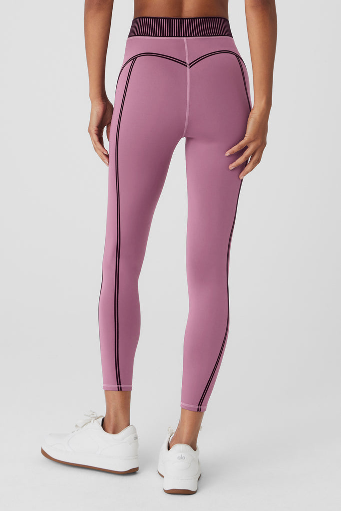 ALO Yoga, Pants & Jumpsuits, Nwt Alo Yoga Airlift High Waist Leggings In  The Shade Wood Rose Large