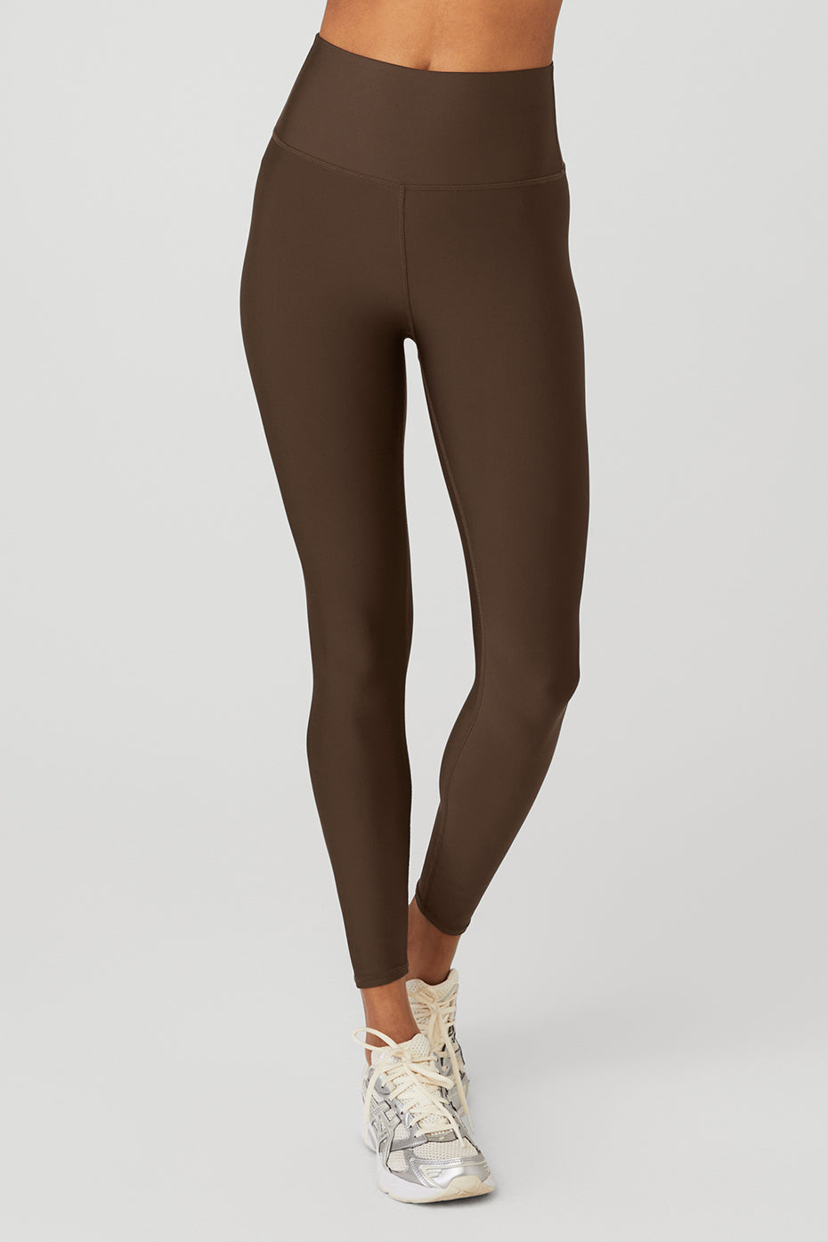 alo High Waisted Airlift Legging in Espresso