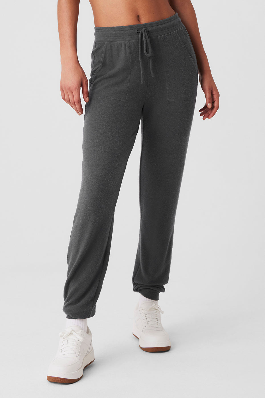 Buy Alo Soho Sweatpants - Anthracite At 58% Off