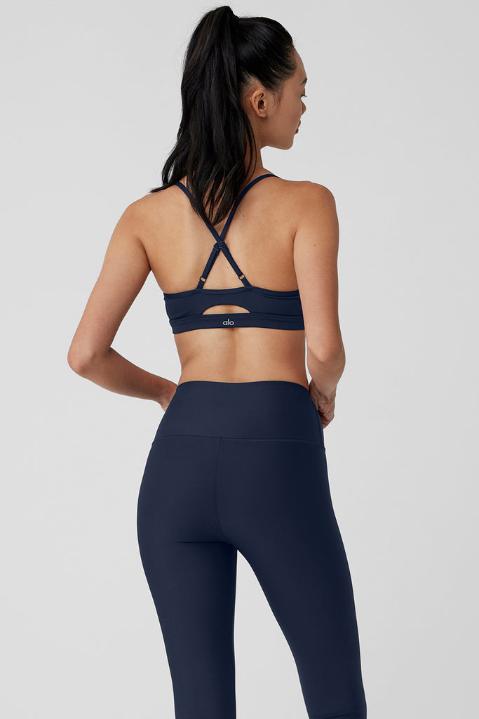 Airlift Intrigue sports bra in grey - Alo Yoga