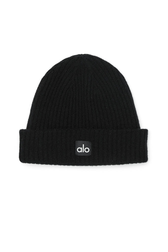 Cashmere Beanie - Black | Alo Yoga