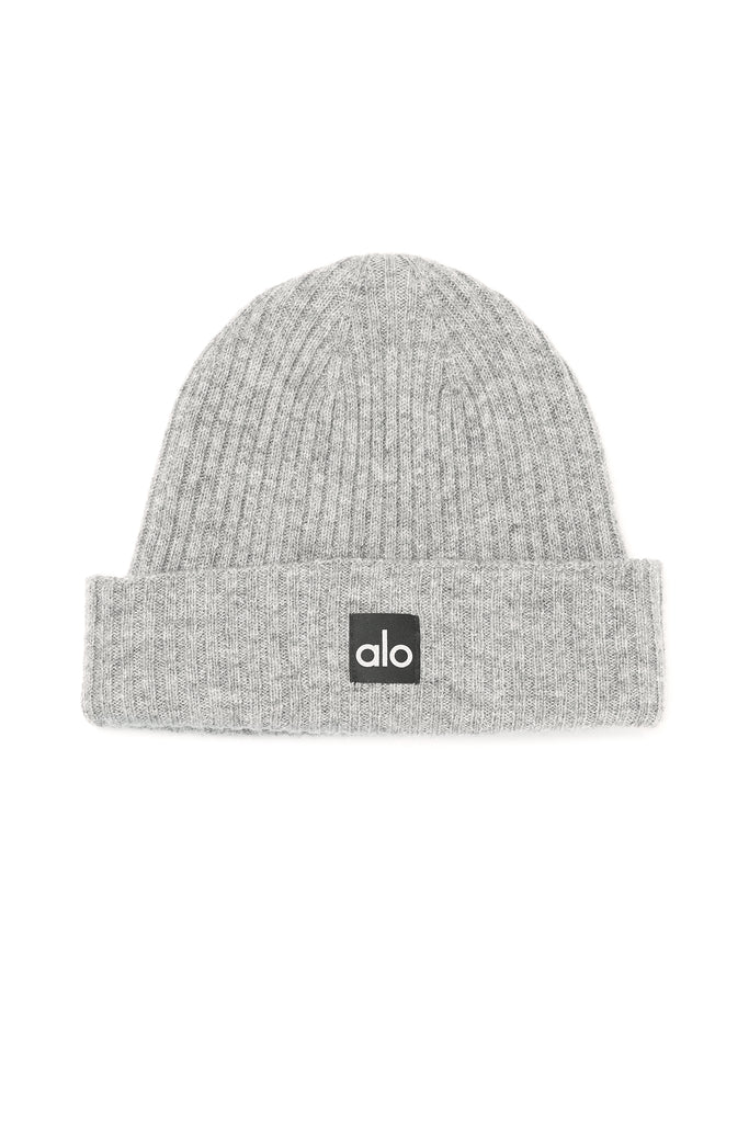 Cashmere Beanie Dove Grey Heather Alo Yoga