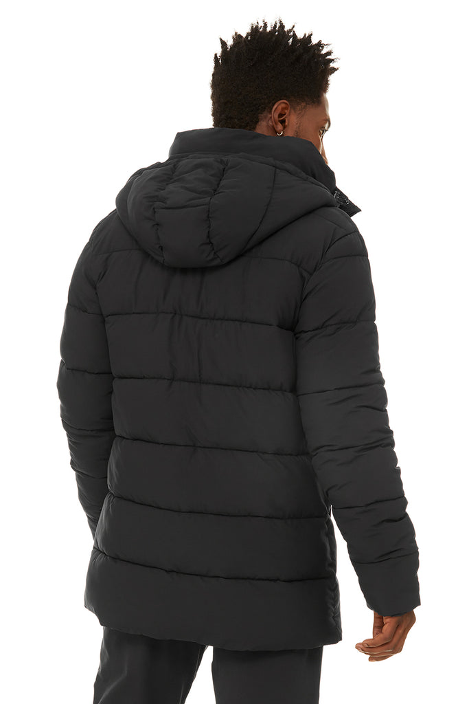 Alo Black Stage Puffer Jacket