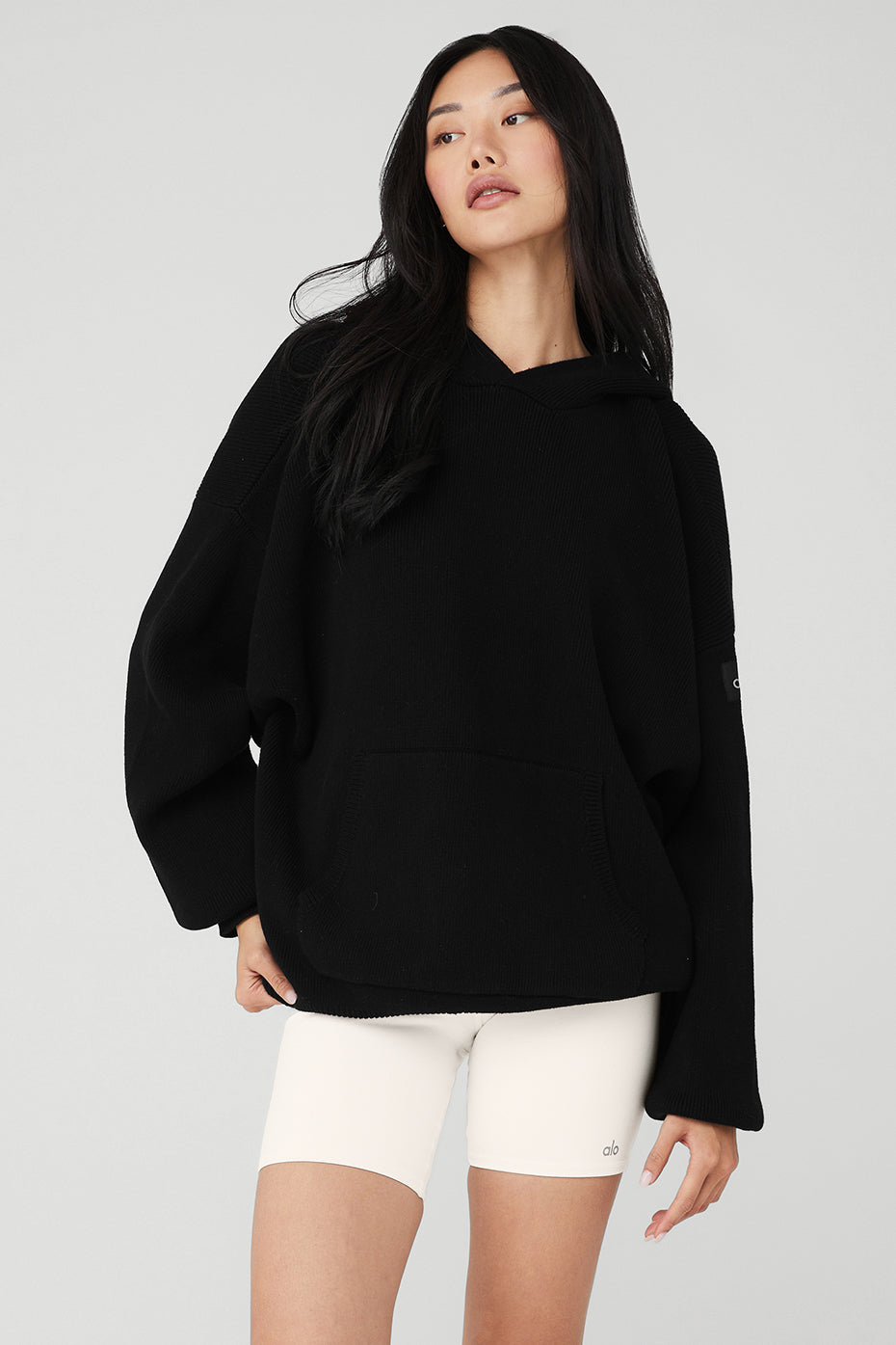 Women's Oversized Double Face Sweatshirt - Women's Sweaters & Sweatshirts -  New In 2024