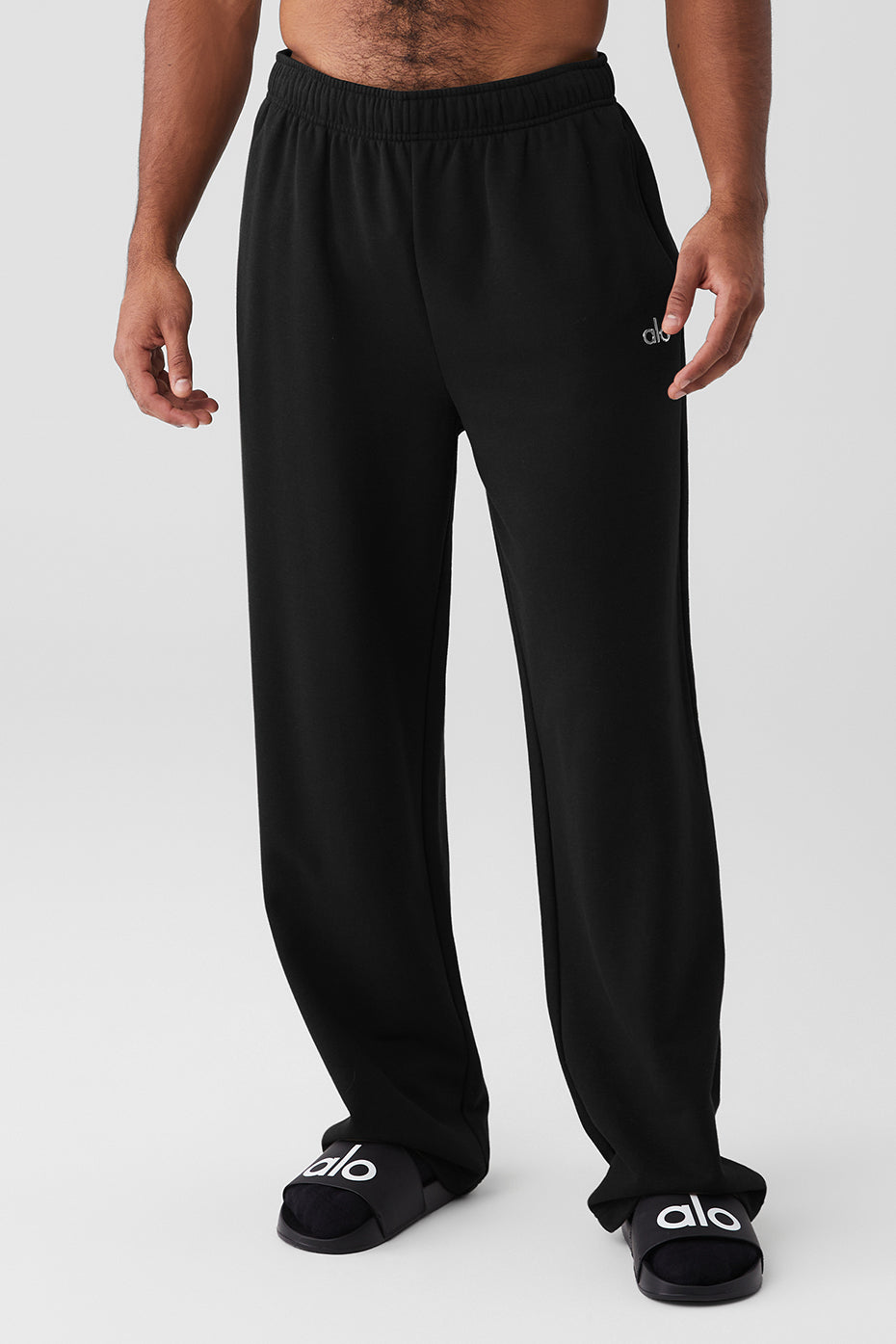 Alo Accolade Sweatpants Black Women’s Size Medium New $118