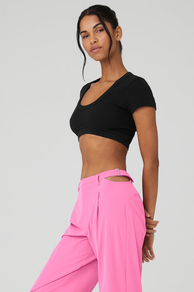 Seamless Yoga Suits Racer Back Tank Top Short Sleeve Cropped - Temu