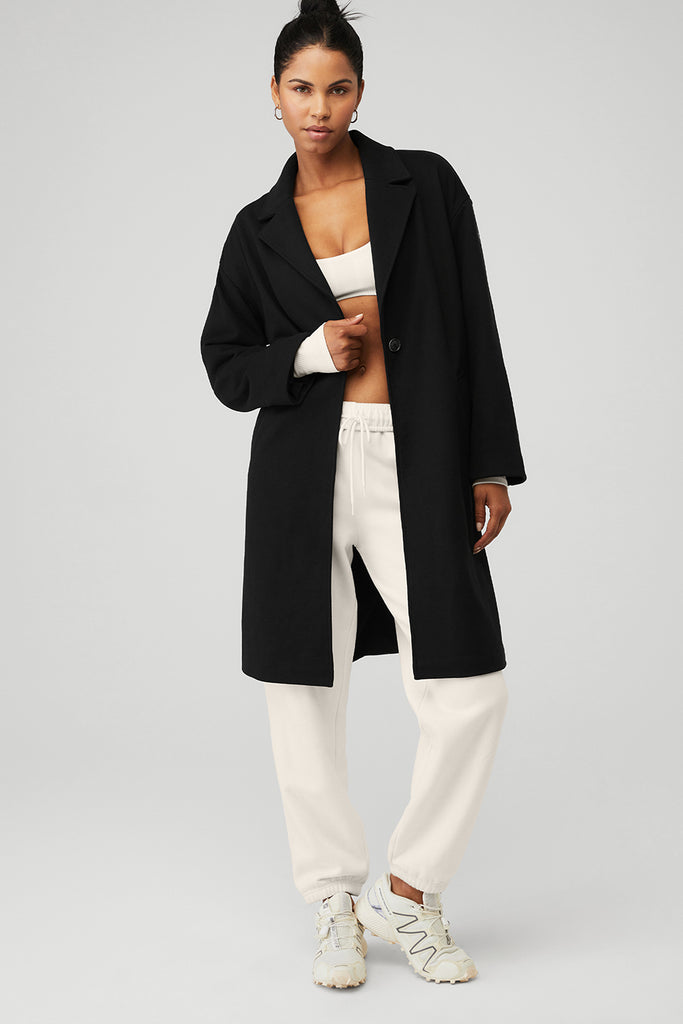 ALO Yoga, Jackets & Coats, Alo Yoga Vip Blazer Trench Coat In Taupe