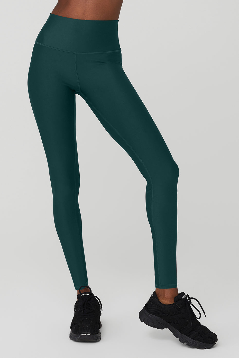 High Waist Compression Leggings-Green – Bodied Clothing
