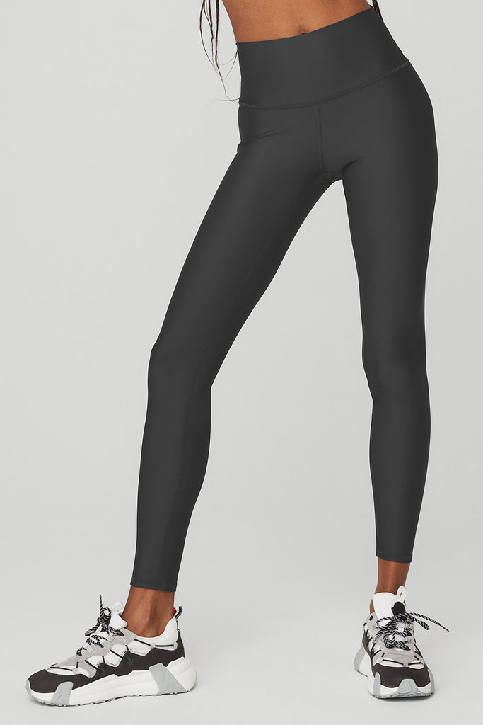7/8 High-Waist Airlift Legging in Cranberry by Alo Yoga - Work