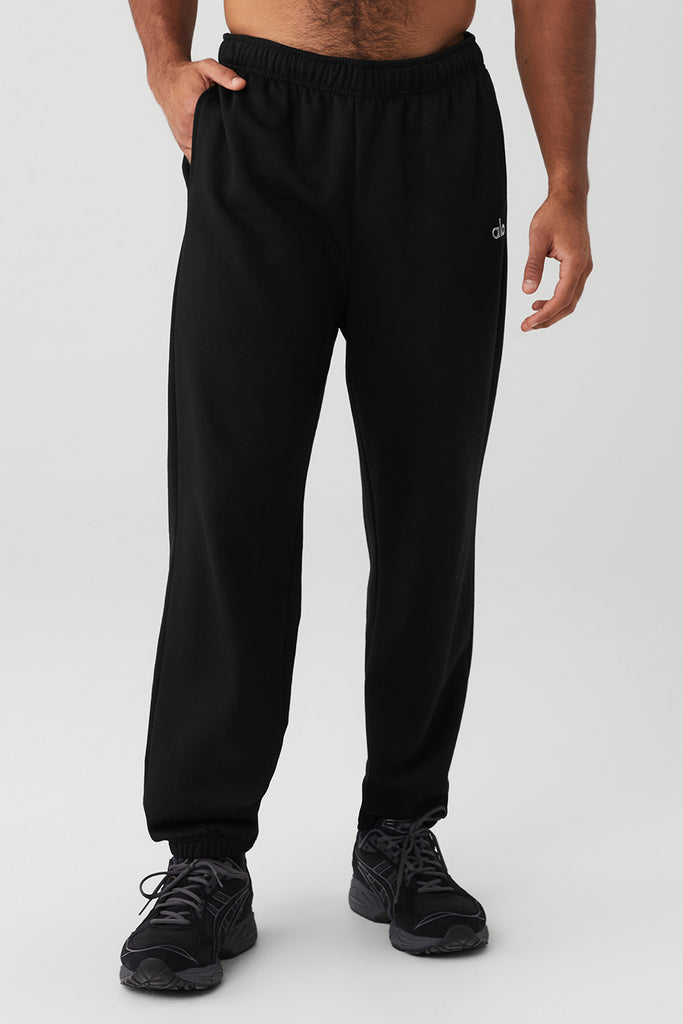 ALO Yoga, Pants & Jumpsuits, Alo Accolade Bestseller Sweatpants In Black  Xxs Like New Condition