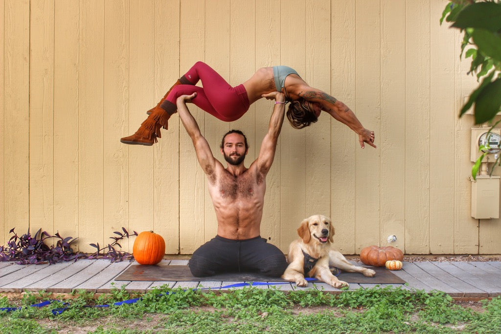 yogamonth  Partner yoga, Acro yoga, Couples yoga
