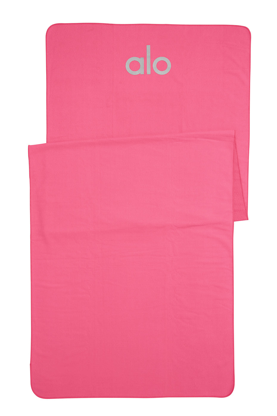 Grounded No Slip Mat Towel Hot Pink Alo Yoga