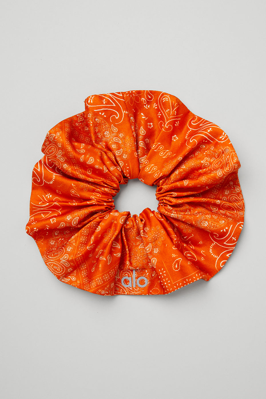 Bandana Oversized Scrunchie Orange Alo Yoga