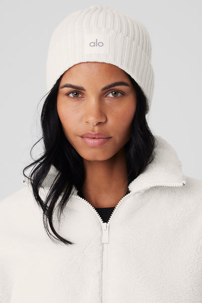 Cashmere Beanie - Dove Grey Heather