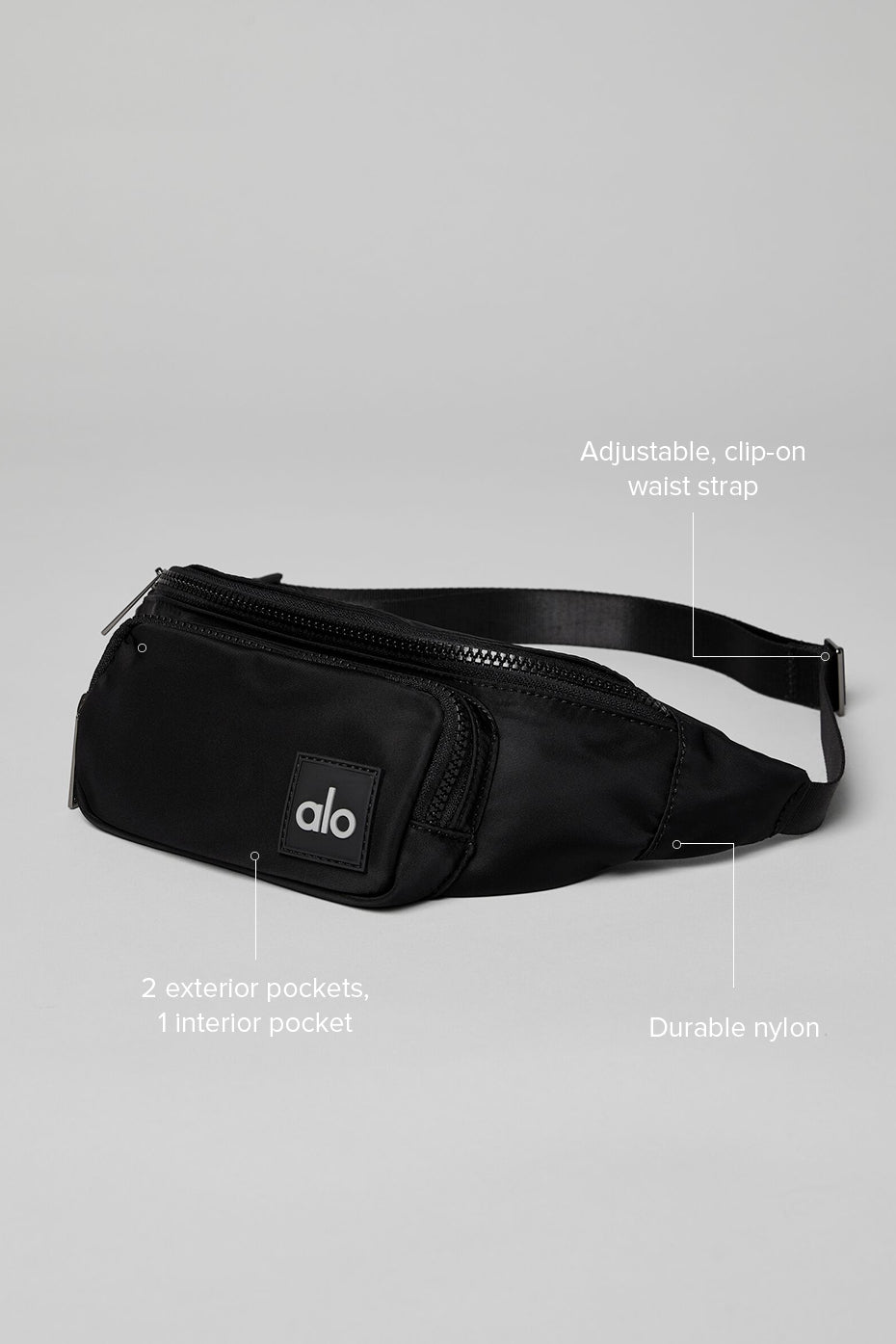 Explorer Fanny Pack Black Alo Yoga