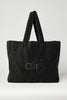 Foxy Sherpa Tote - Black