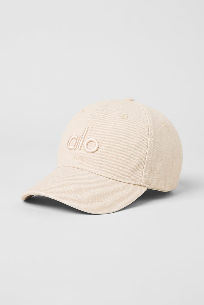 Washed Off-Duty Cap - Sand Dollar | Alo Yoga