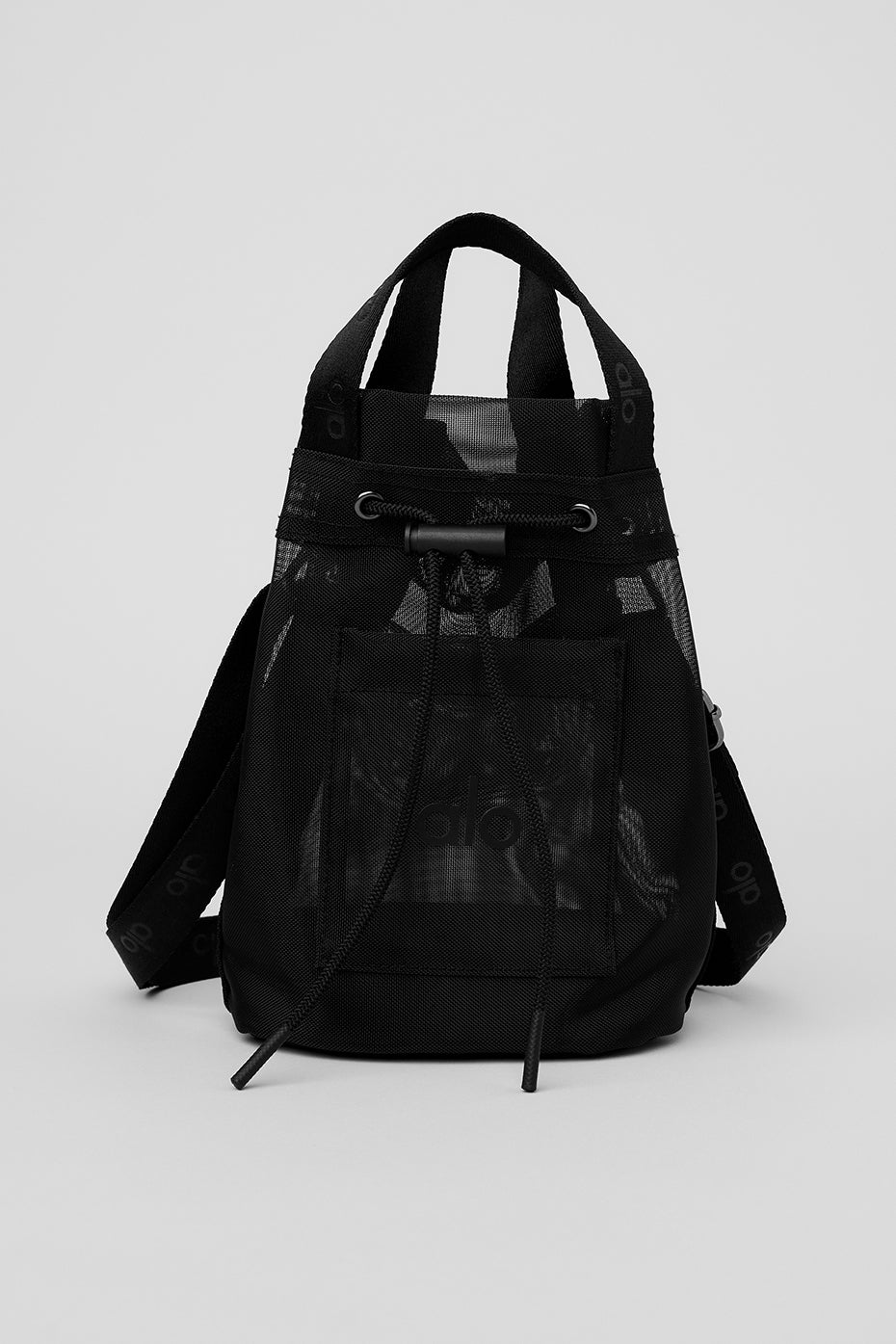 Cross Body Bucket Bag - Espresso/Black - Espresso/Black / One Size