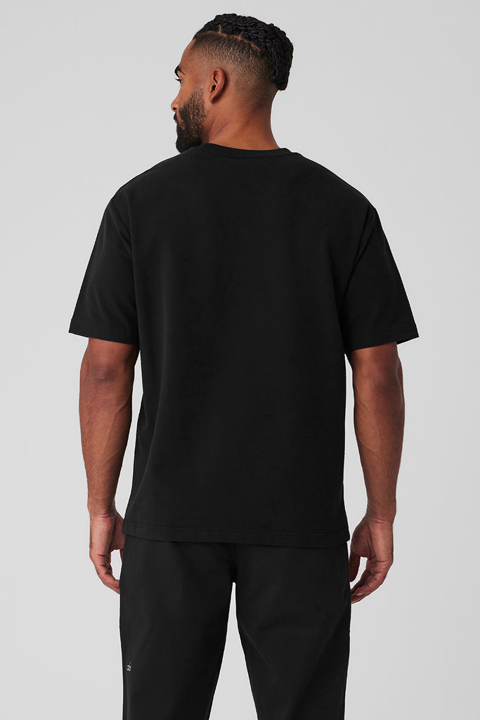 Double Take Short Sleeve - Black | Alo Yoga