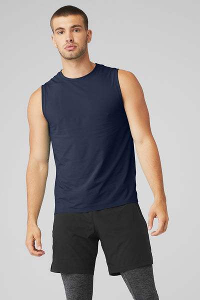 Idol Performance Tank Navy Alo Yoga