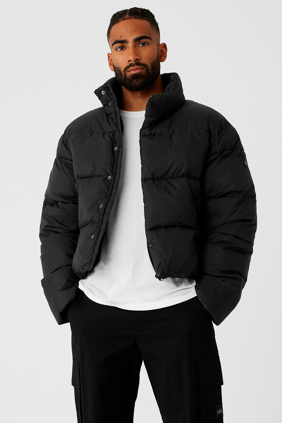 Platinum Puffer Black Alo Yoga