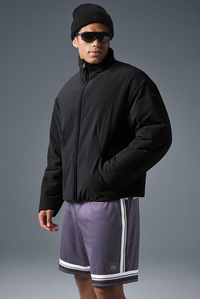 Stretch Woven Notable Jacket - Black | Alo Yoga