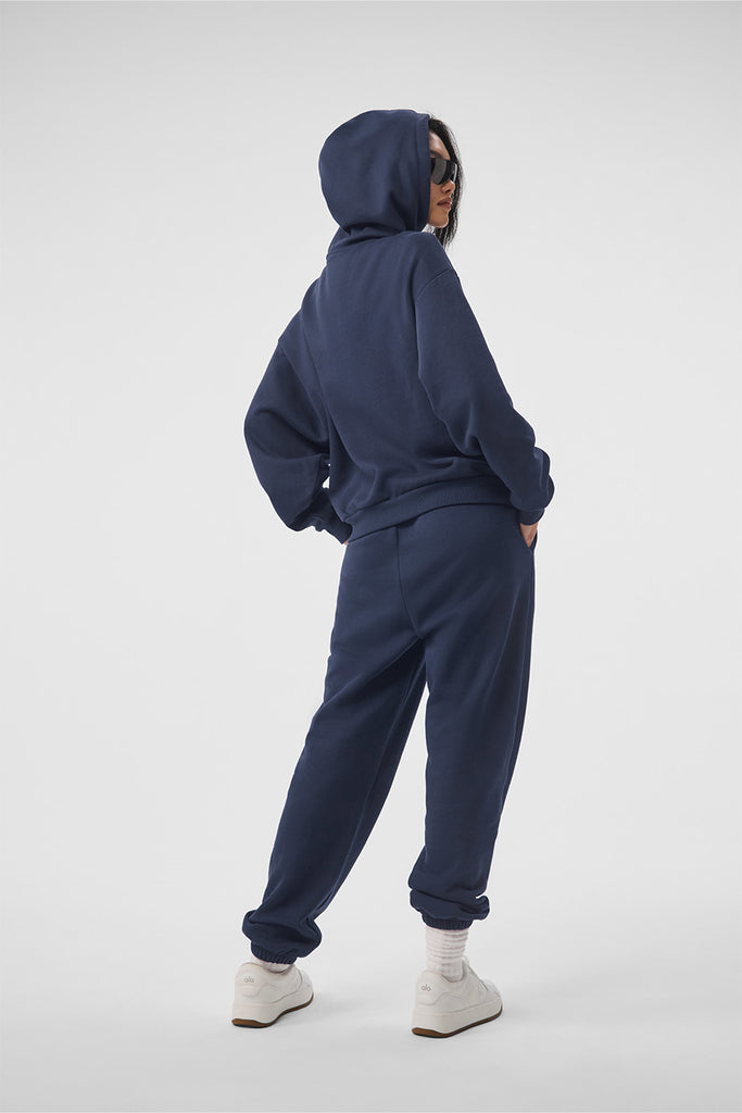 Accolade Hoodie - Navy | Alo Yoga