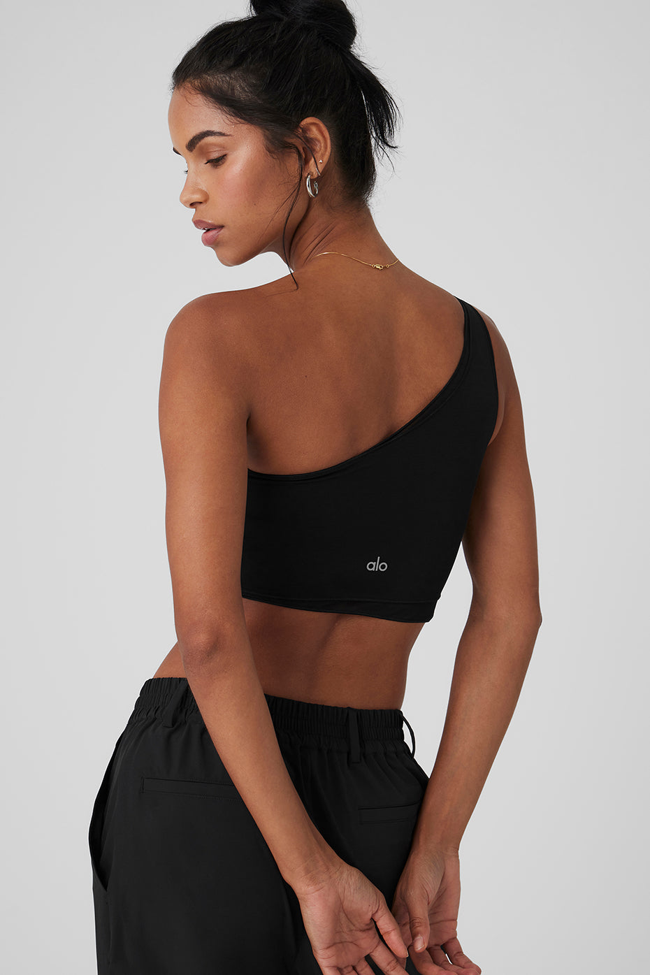 Mesh Sheer Illusion Tank - Black | Alo Yoga