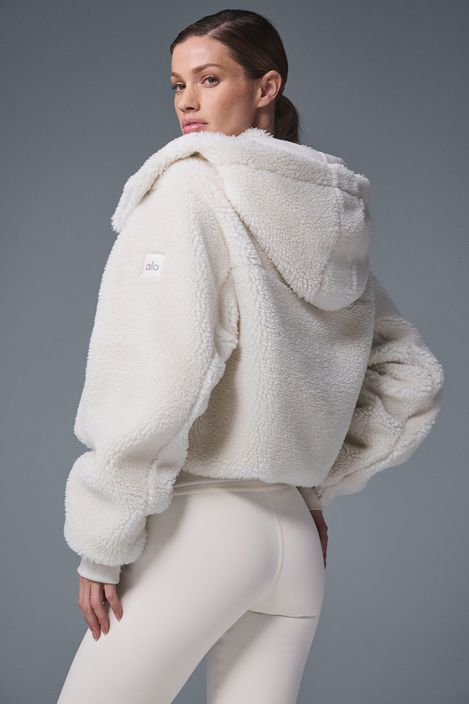 Foxy Sherpa Jacket - Ivory