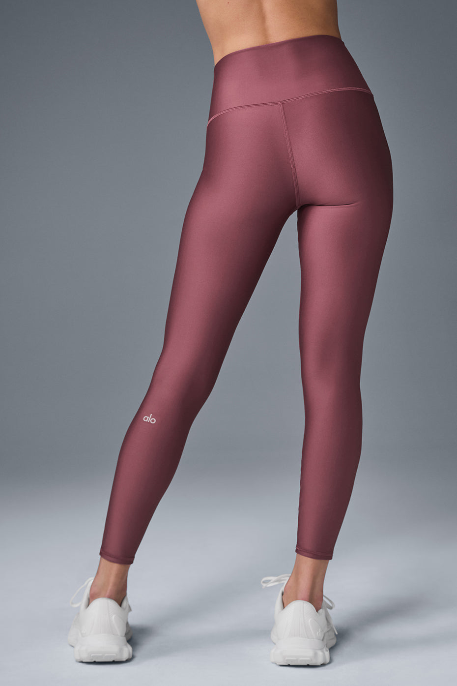 Airlift Winter Warm High-Waist Legging - Burgundy Truffle