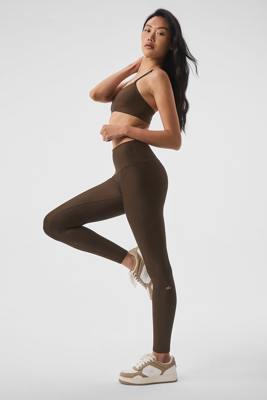 7/8 High-Waist Airlift Legging - Espresso | Alo Yoga