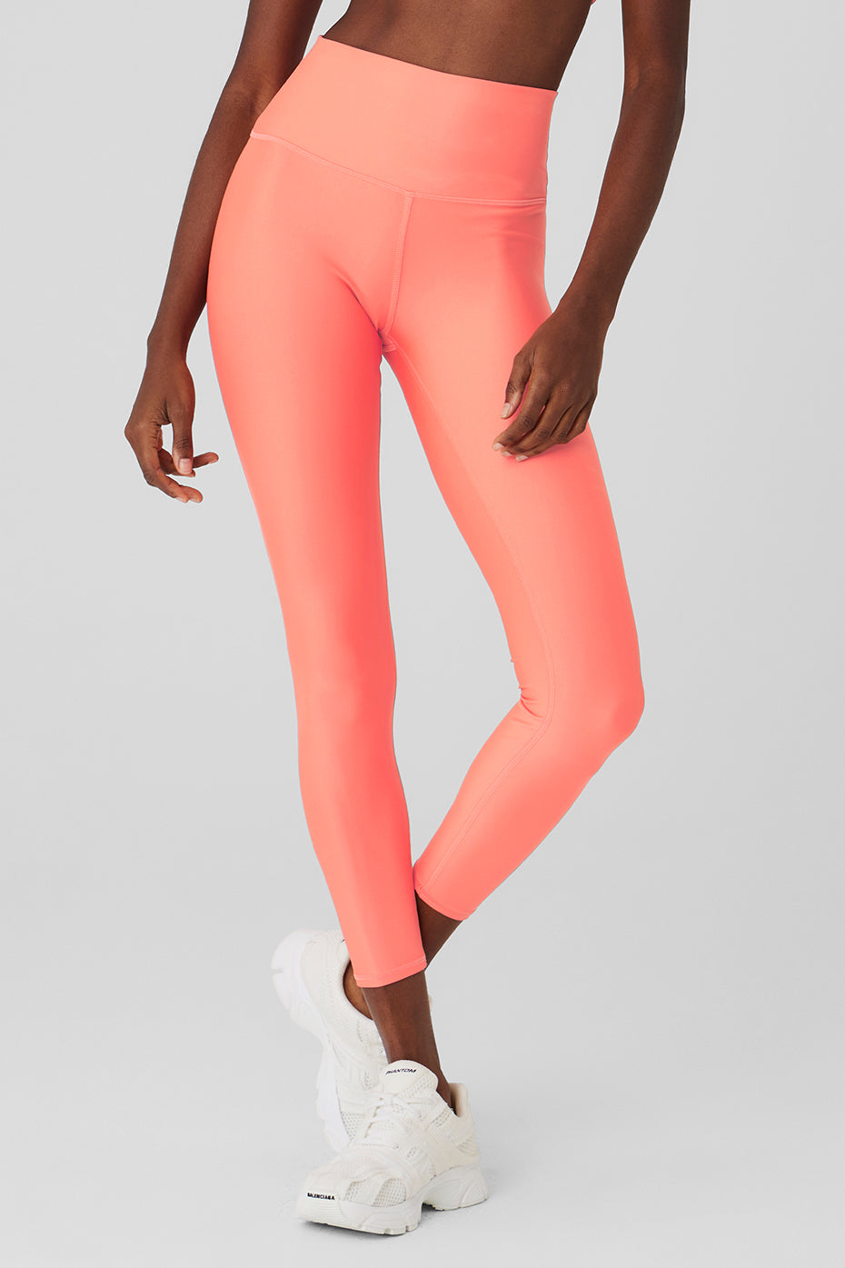 Alsa 7/8 Workout Leggings with Back Pockets, Seamless Tummy