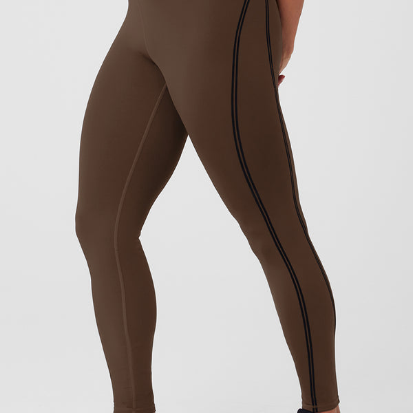 Alo yoga High Wasted Airlift Leggings in Espresso XXS