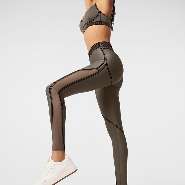 Alo Yoga Airlift legging - Olive Branch (XXS), Women's Fashion