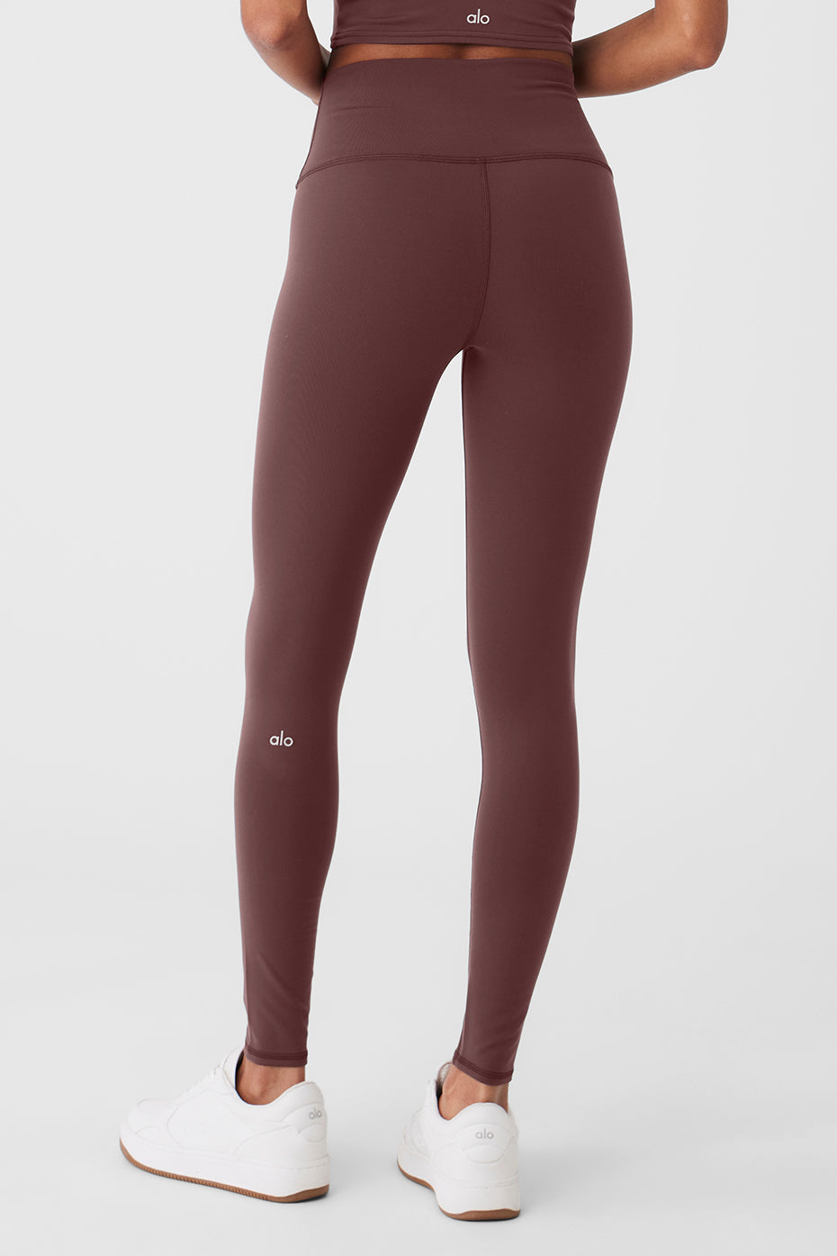 High Waist Airbrush Legging Cherry Cola Alo Yoga