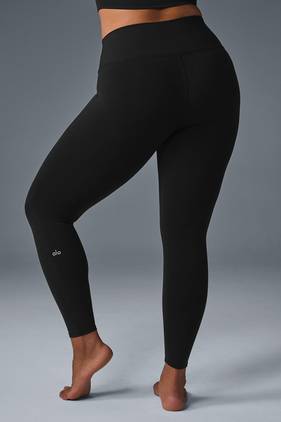 New Alo Airbrisg Leggings Black Glossy purchases XS