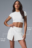 Alosoft Backspin Skirt - White