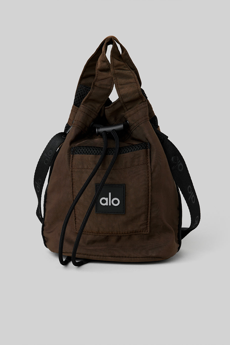 Cross Body Bucket Bag Espresso Black Alo Yoga