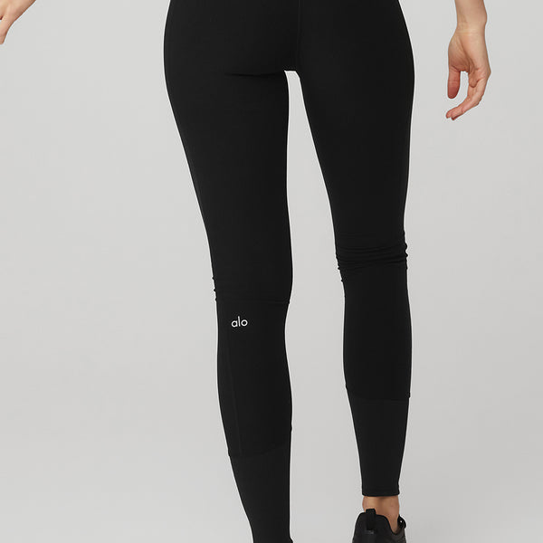 ALO Yoga, Pants & Jumpsuits, Alo Yoga Highwaist Alosoft Flow Legging Rich  Navy Heather Size Xs
